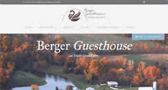 Desktop Screenshot of bergerguesthouse.com